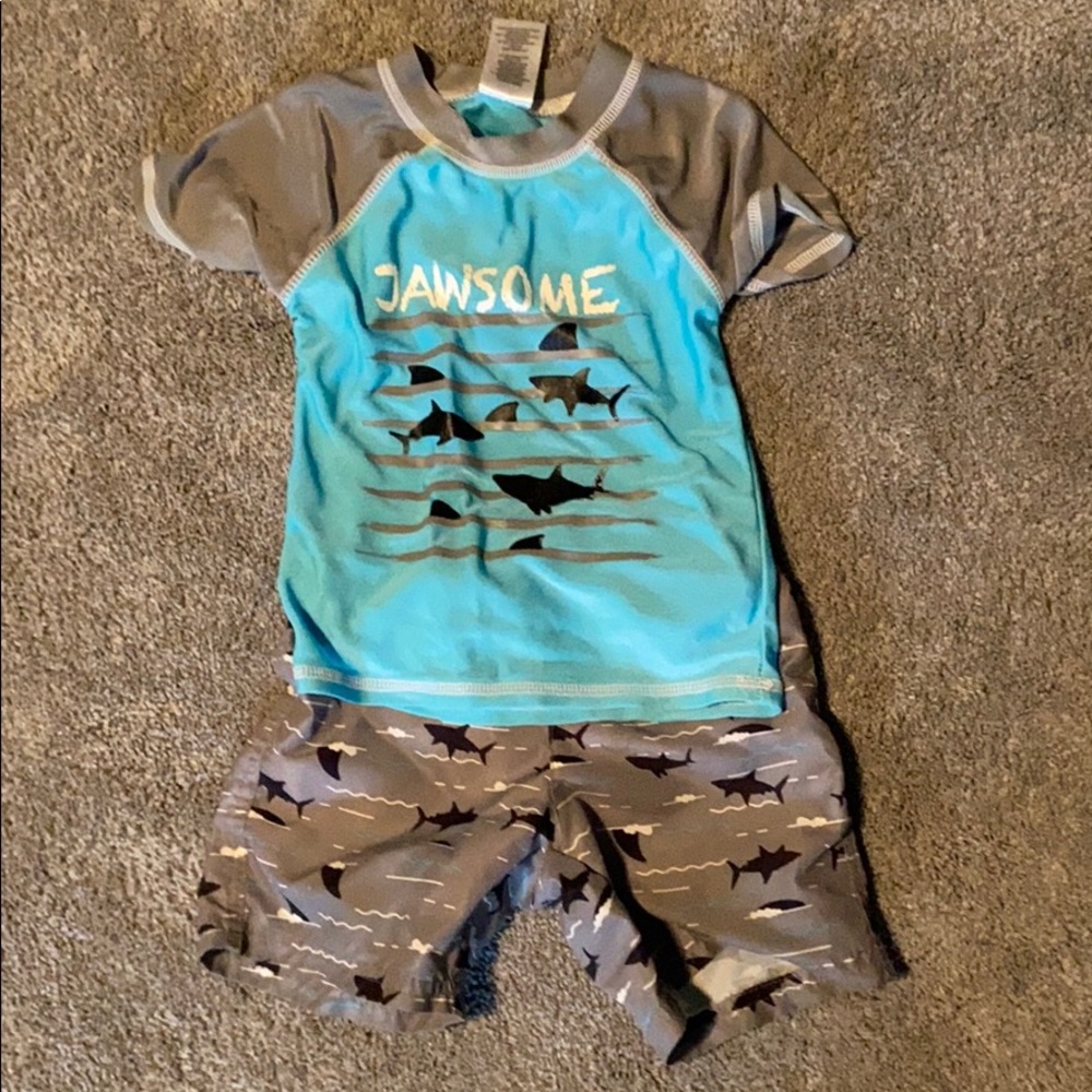 Jawsome bathing suit set